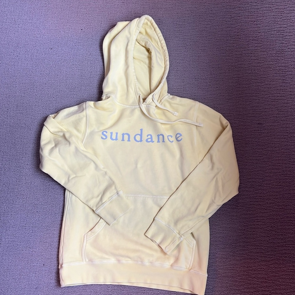 Sundance Pale Yellow Hoodie Sweatshirt